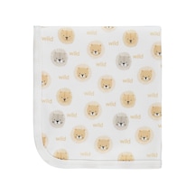 Civil Baby Ayı Wild Empirme 80x90 Battaniye - Ekru