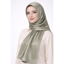 Mim Eşarp Mısırlı Eşarpları Taşlı Jan Jan Abiye Şal 75x190 Cm Vizon