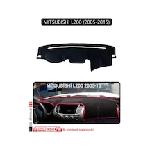 Mıtsubıshı L200 2005-2015torpido Koruma Halısı Siyah Kenar