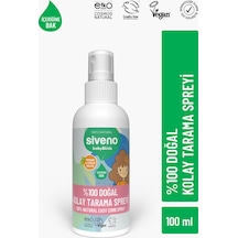 Siveno %100 Doğal Kolay Tarama Spreyi Çocuklar İçin Nemlendirici Hindistan Cevizi Yağlı 100 ml
