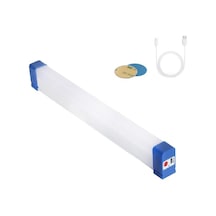 Powermaster Bk-300 Mıknatıslı Şarjlı 3 Modlu Solar Beyaz Lamba 32 Cm