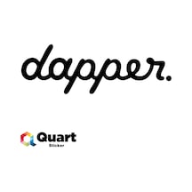 Dapper Sticker Quarts Oto Sticker Araba Sticker