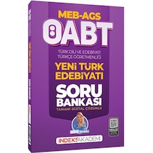 İndeks Akademi 2026 Öabt Meb-ags Türk Dili Ve Edebiyatı-türkçe Yeni Türk Edebiyatı Soru Bankası Çözümlü - Nilüfer Ömeroğlu İndeks Akademi Yayıncılık