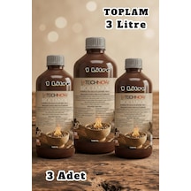 Technow 3000ml Kokusuz Ve Dumansız Yüksek Kaliteli Bioethanol Şömine Yakıtı 3 Litre