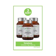 Venatura Çörekotu Yağı 1000 Mg 60 Yumuşak Kapsül 3 Adet