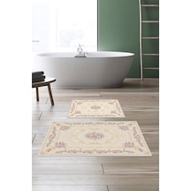 Alanur Trend Kaymaz Taban Dijital Banyo Takımı Kt484 krem