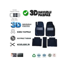 Mercedes E Serisi Coupe C238 2023 Uyumlu 3 Cm Havuzlu 5 Parça Set 3d Paspas Takımı Siyah - Gri