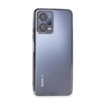 Xiaomi Redmi Note 12 5g Uyumlu Kılıf Lensli Silikon - Siyah