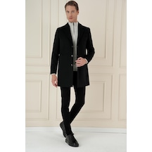 Plt 084 Siyah Klasik Palto Siyah