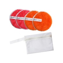 Suntek 4 Adet Yumuşak Nazik Makyaj Temizleyici Puf Yüz