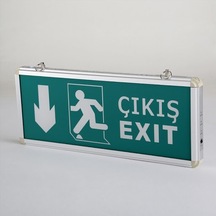 Kexıt101led Acil Çıkış Armatürü Exit Ledli Şarjlı 3 W