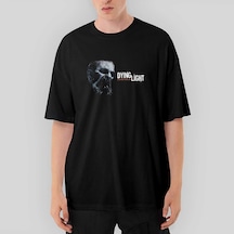 Dying Light Zombi Head Oversize Siyah Tişört Siyah