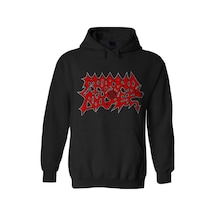 Morbid Angel Kapüşönlu Hoodie Sweatshirt Siyah