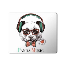 Panda Music Müzik Baskılı Mousepad Mouse Pad