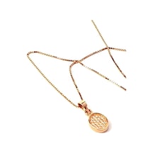 Pırlanta Işıltısında Zirkon Taşlı Gümüş Minimal Kolye (477427813)