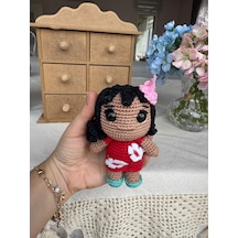 Amigurumı Mını Lılo Bebek 13 Cm