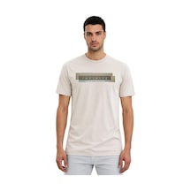 Arma Ar-ma Erkek Bisiklet Yaka Tişört Yazi Baskili Örme Kumaş Regular Fit %47 Modal %47 Pamuk %6 Likra 30/1 Penye Modal Full Likra Süprem Y31344473202 Gri-bej G8
