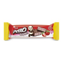 Petito Sütlü Çikolata Kaplı Çilekli Kremalı Gofret 25.5 G X 35 Adet