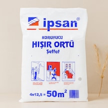 Şeffaf Koruyucu Örtü 50 M² Hışır