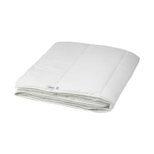 Tek Kişilik Kışlık Yorgan, Beyaz Renk 150x200 cm Dolgu 0yuklu Polyester Lif