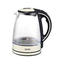 Vestel V-Brunch 2000 1.7 LT Glass Cam Su Isıtıcı Kettle
