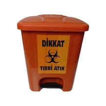 Tıbbi Atık Kovası 25 Lt Köşeli Pedallı Tıbbi Atık Kovası 25 Lt Köşeli Pedallı