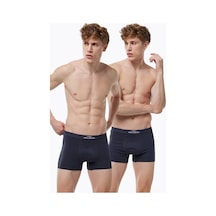 Malabadi Erkek Füme 2 Li Pamuk Elastan Boxer 075 Füme