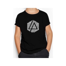 Zepplin Giyim Linkin Park Sleeveless Siyah Çocuk Tişört Siyah