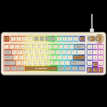 Rampage Cyclone Krem/kahverengi/gri Usb Rgb Aydın