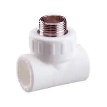 Pvc Boru Pprc Dış Dişli Te 20x1/2'' 10 Adet 1