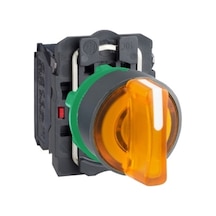 Schneıder.Işıklı B. Turuncu 1Na+1Nk 24Ac/Dc Led 3 Kon Xb5Ak135B5