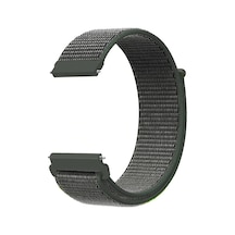 Ekılıf - Samsung Gear S2 20mm Uyumlu - Kordon Hasır Kordon - Krd-03 - No8 - T13619