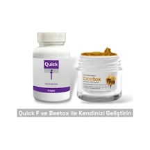 Quick F Destekleyici 15'li + Bee Tox Arı Zehri Kırışıklık Önleyici Krem