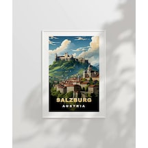 Çerçevesiz Poster Salzburg'un Zarafeti