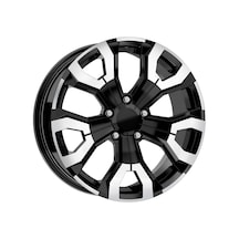 Dy 16 İnç 5x114 Et35 Siyah Jant Takımı J-6282