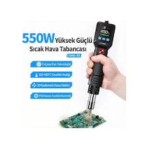 Sag-55 High-end Configuration Pro Akıllı Sıcak Hava Tabancası 550w