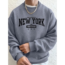 Tarzsokak New York Bustling City Baskılı Erkek Sweatshirtleri Kışlık Oversize Kapüşonlu Spor Bisiklet Y Gri Tarzsokak New York Bustling City Baskılı Erkek Sweatshirtleri Kışlık Oversize Kapüşonlu Spor Bisiklet Y Gri