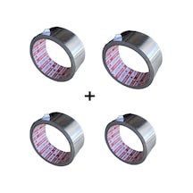 Folyo Bant 4 Lü Paket 4 Adet X 10 Metre 1. Kalite Gri Renk