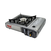 Rox Camping 0103 Tekli Portatif Kamp Ocak Ekstra Gaz  Girişli