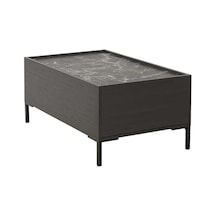 Pool Çekmeceli Dikdörtgen Orta Sehpa-godiva-mermer Desenli 103x42x60 Cm Gxyxd