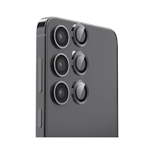 Galaxy S25 Plus Raze Metal Kamera Lens - Siyah