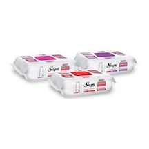 Sleepy Easy Clean Lilyum+ Orkide+ Kiraz Çiçeği Yüzey Temizlik Havlusu Mendili 3x100 300 Yaprak Diğer