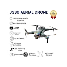Js39 Drone, Akıllı 4k Uzaktan Kumandalı, Fırçasız Motorlu Engel Kaçınma, Çift Lens Korumalı Drone-1471