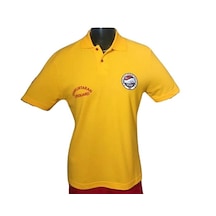 Cankurtaran Polo Yaka Tişört -tssf/ Xs Beden Kırmızı - Sarı