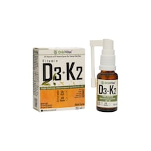 Orbivital D3k2 Vitamini Dilaltı Sprey 20,1 Ml 25 Mcg D3 Vitamini Ve 50 Mcg K2 Vitamini