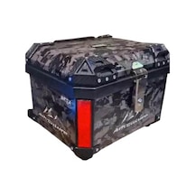 Karbon Motosiklet Çanta Abs Arka Çanta Reknli Çanta 60 Litlere Su Geçirmez Kırılmaz Karışık