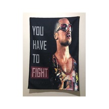 Fight Clup- You Have Fight Desenli Tasarım Duvar Halısı