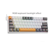 Rgb Mekanik Klavye Z11 İngilizce Q Mekanik Oyuncu Klavyesi Brown Switch