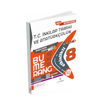 Günay Yayınları 8. Sınıf Bumerang Inkilap Tarihi Akıllı Defter Ki