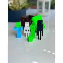 Minecraft Çim Bloğu Karakter Kutusu